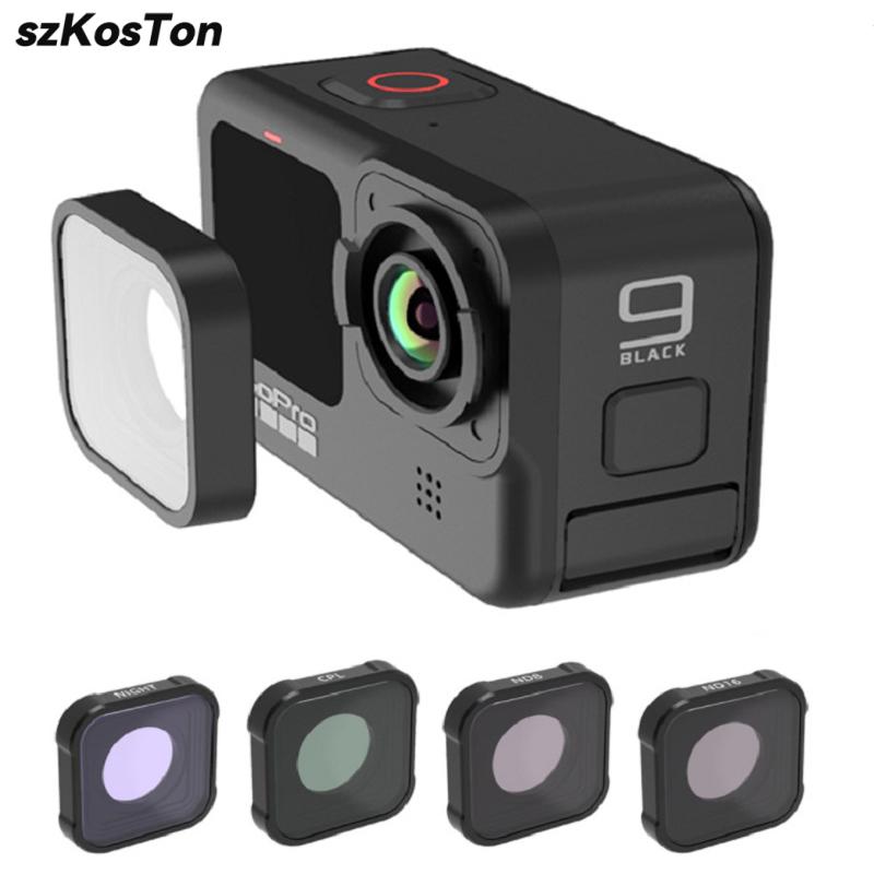 Gopro Action Camera Hero 12 Black - Filtro polarizador CPL ND8 ND16 ND32