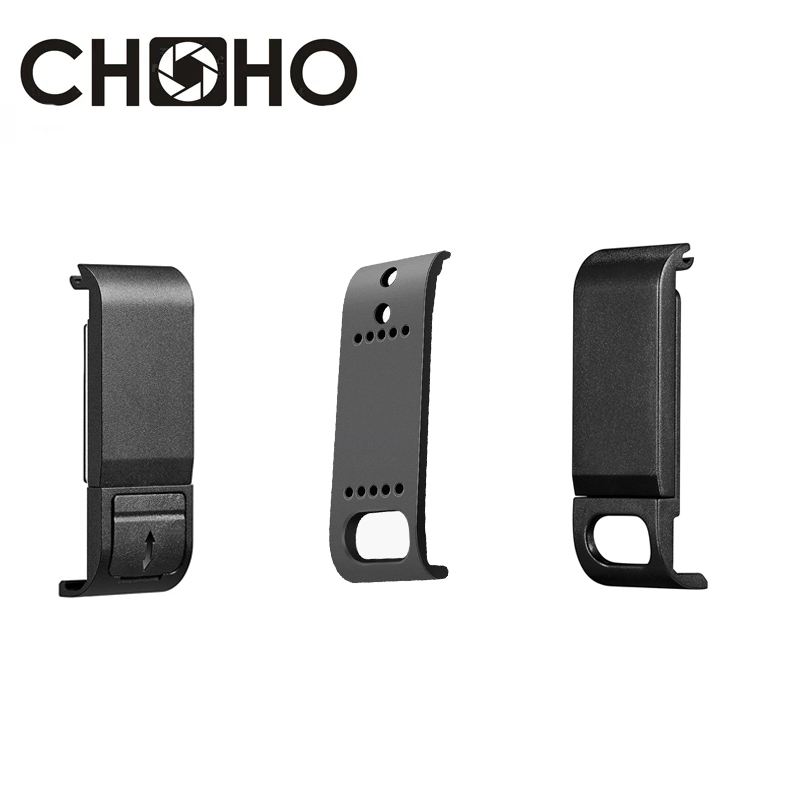 Gopro Action Camera Hero 12 Black - Cubierta lateral recargable, tapa de batería
