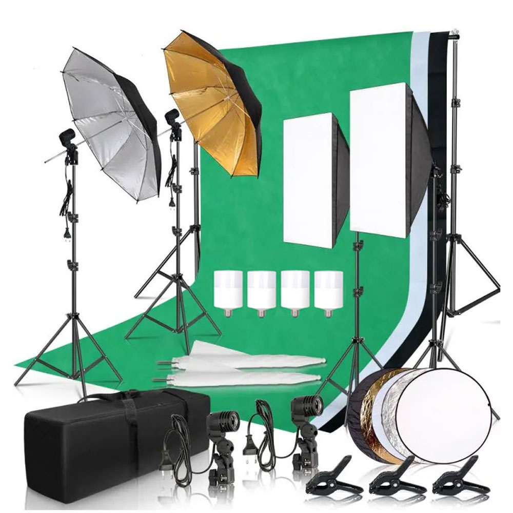 Backdrop Stand Kit - Kit de Iluminación para Estudio Fotográfico