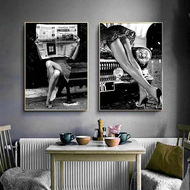 Photography Vintage - Vintage blanco y negro mujer Sexy