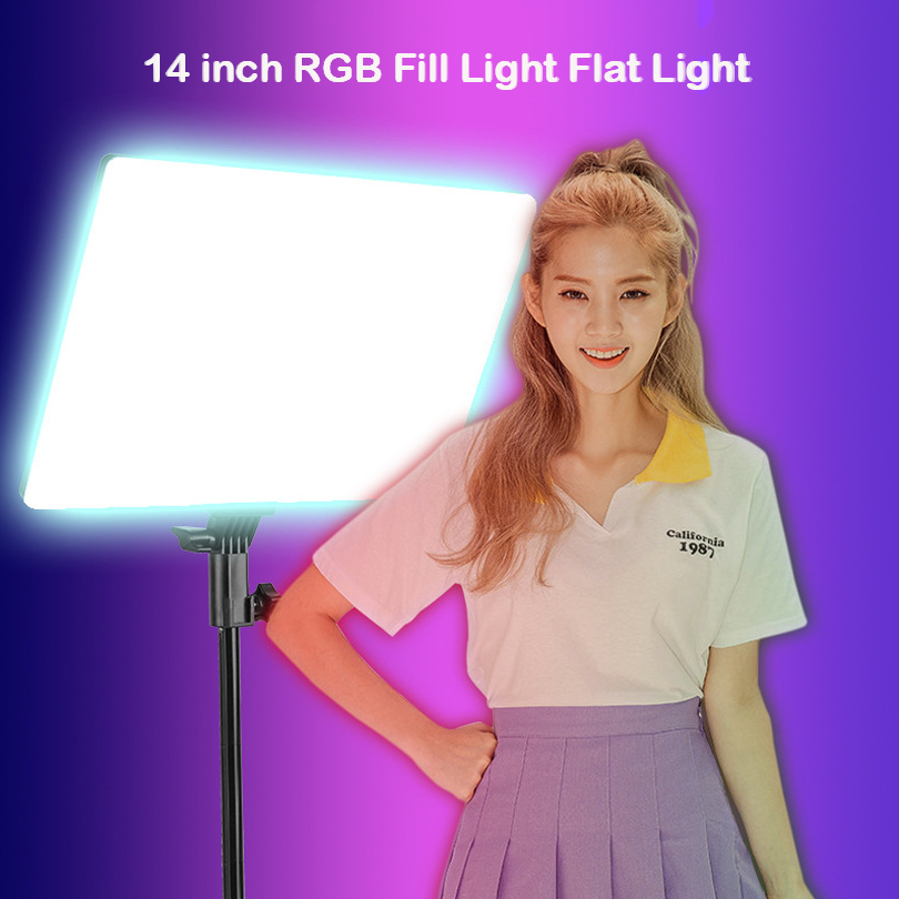 Luz LED de vídeo RGB de 14 pul - Video Led Light Panel reseña y precio