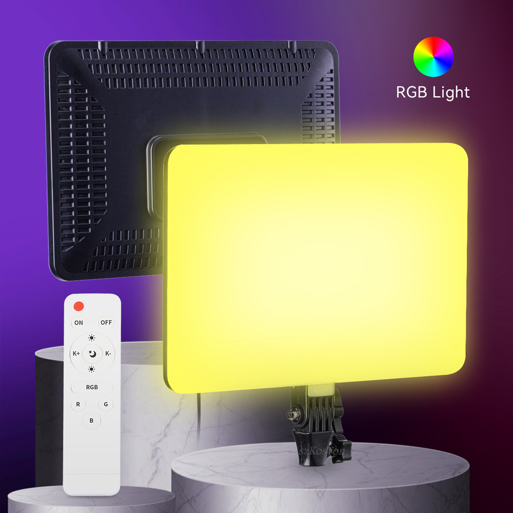 Luz LED de vídeo RGB de 14 pul - Video Led Light Panel reseña y precio