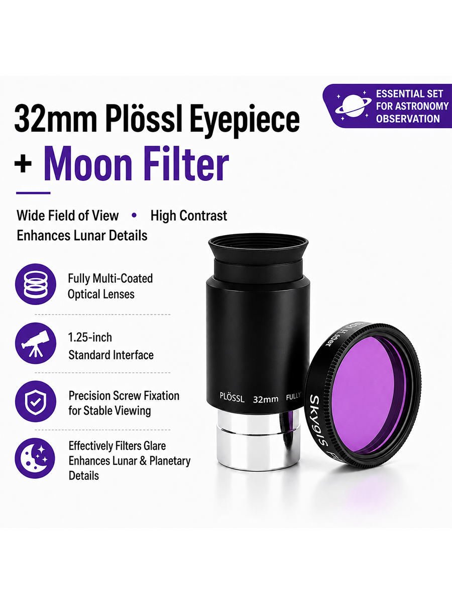Ocular Plossl de 32 mm + Filtr - Photography Urban reseña y precio