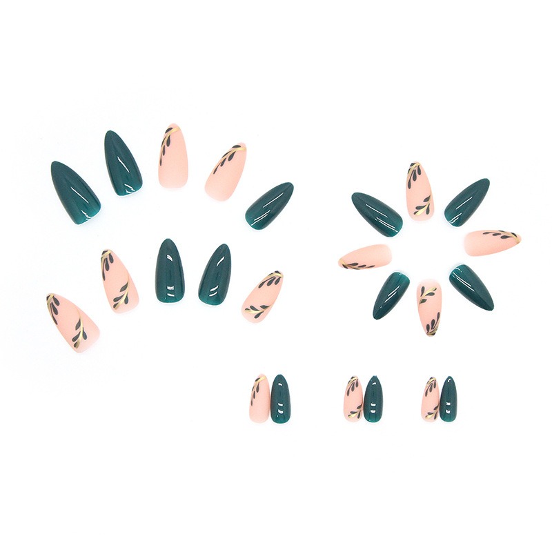 24 unid/set de uñas postizas d - Photography Dark reseña y precio