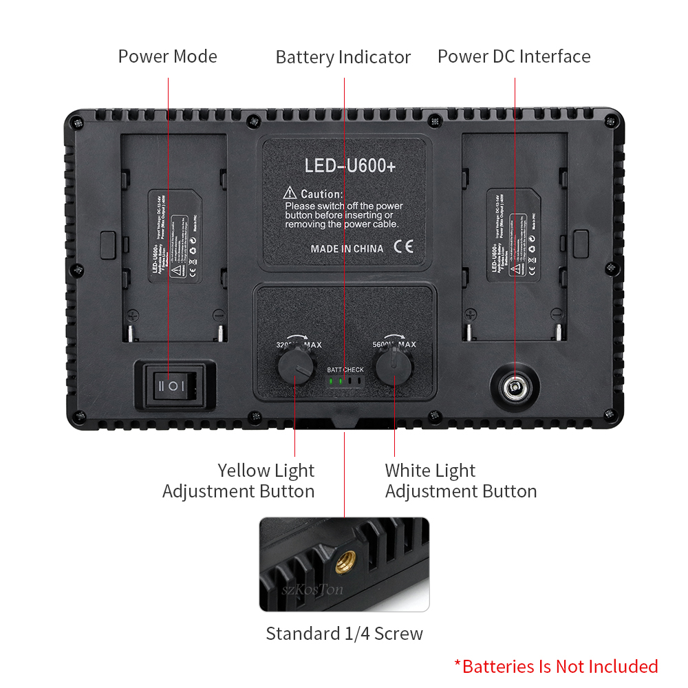 Luz LED de estudio fotográfico - Video Led Light Panel reseña y precio