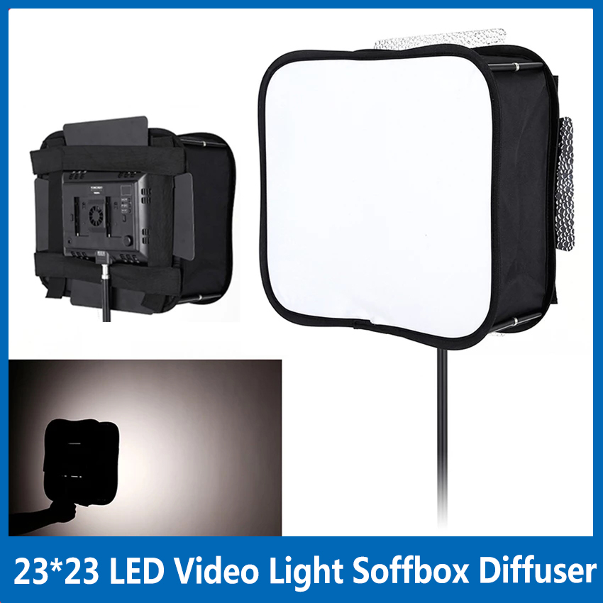 Difusor Softbox 23*23 para Pan - Video Led Light Panel reseña y precio