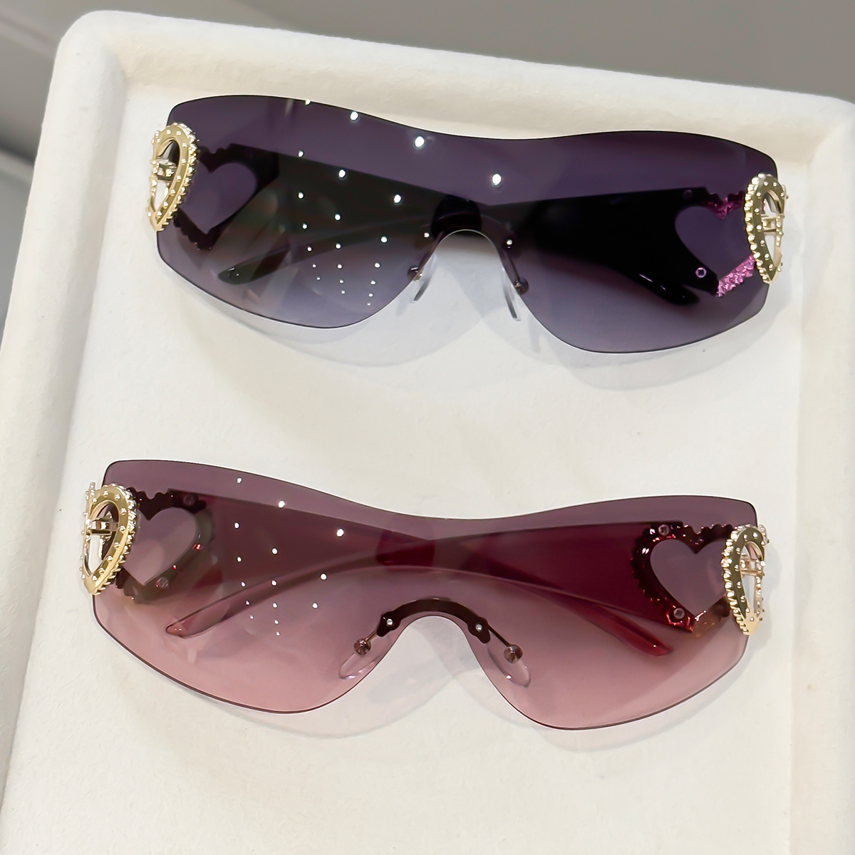 2 pares de gafas Y2K sin montu - Photography Street reseña y precio