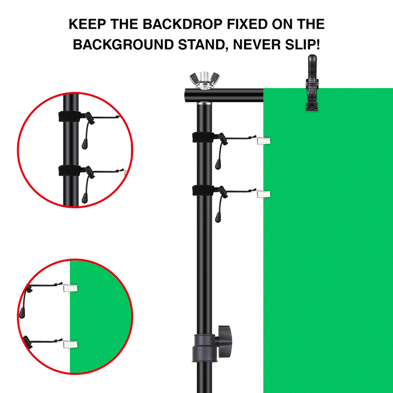 Soporte de fondo para estudio  - Backdrop Stand Kit reseña y precio