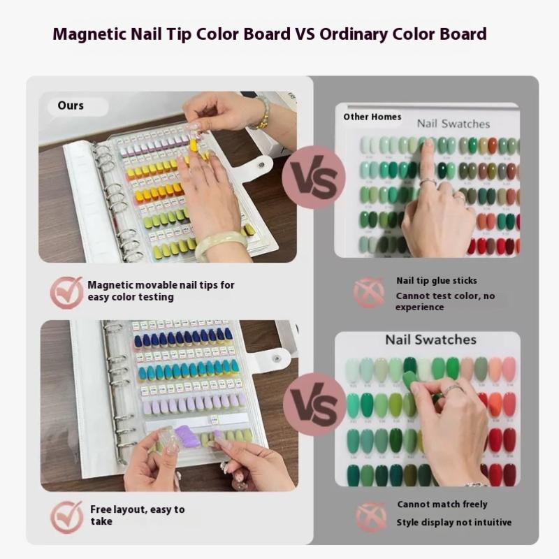 Libro de Muestras de Uñas Magn - Color Checker Card reseña y precio