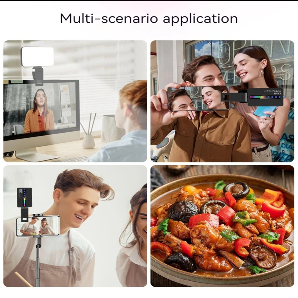 Luz LED RGB para cámara, Kit d - Video Led Light Panel reseña y precio