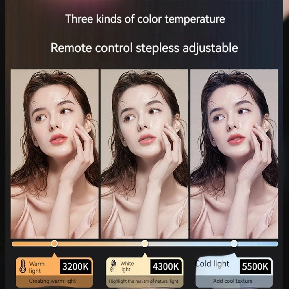 Luz LED RGB para cámara, Kit d - Video Led Light Panel reseña y precio