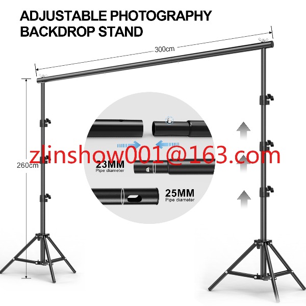 Equipo de estudio fotográfico  - Backdrop Stand Kit reseña y precio