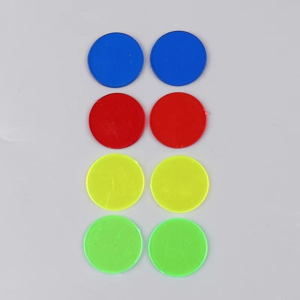 100 Piezas de Fichas de Conteo - Color Checker Card reseña y precio