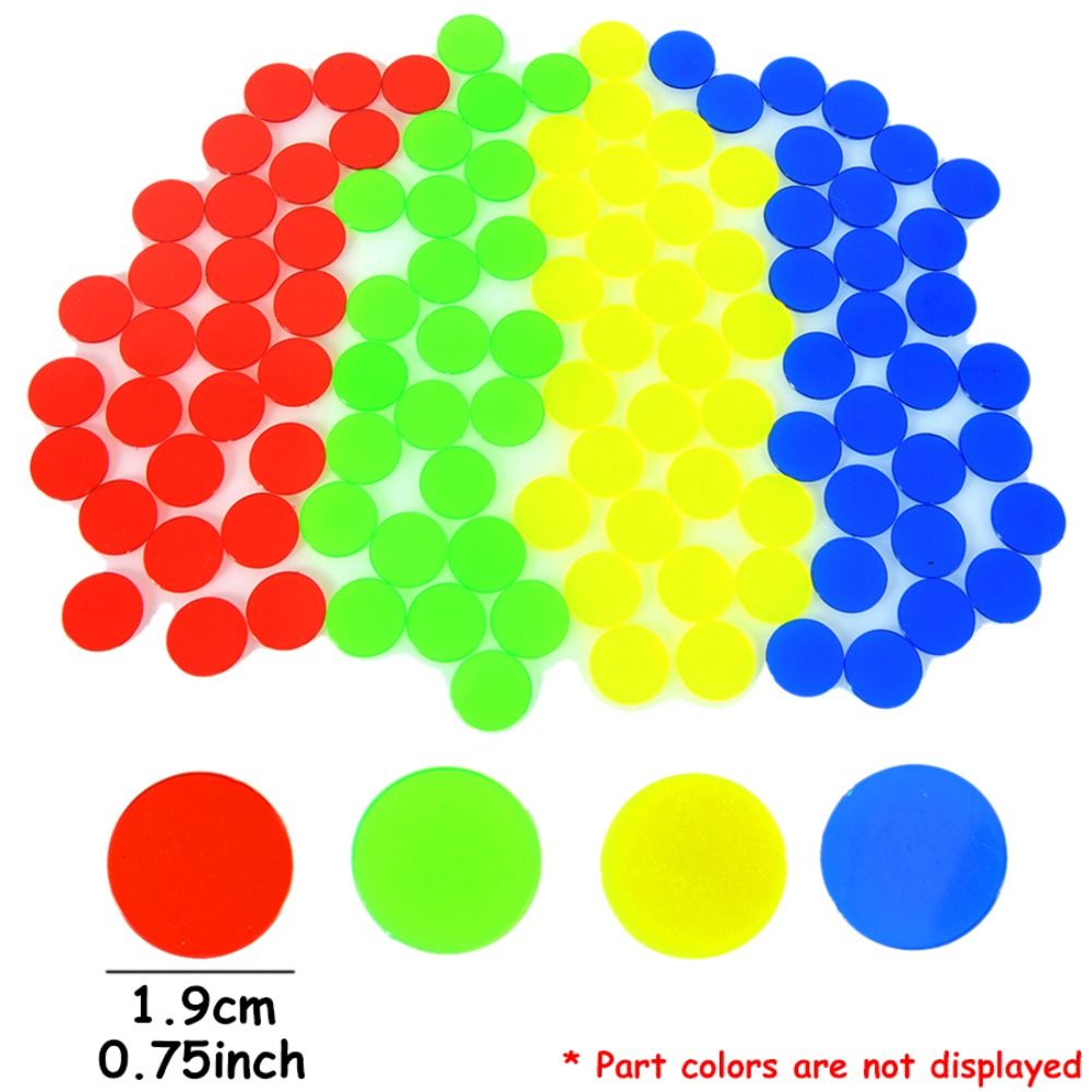 100 Piezas de Fichas de Conteo - Color Checker Card reseña y precio