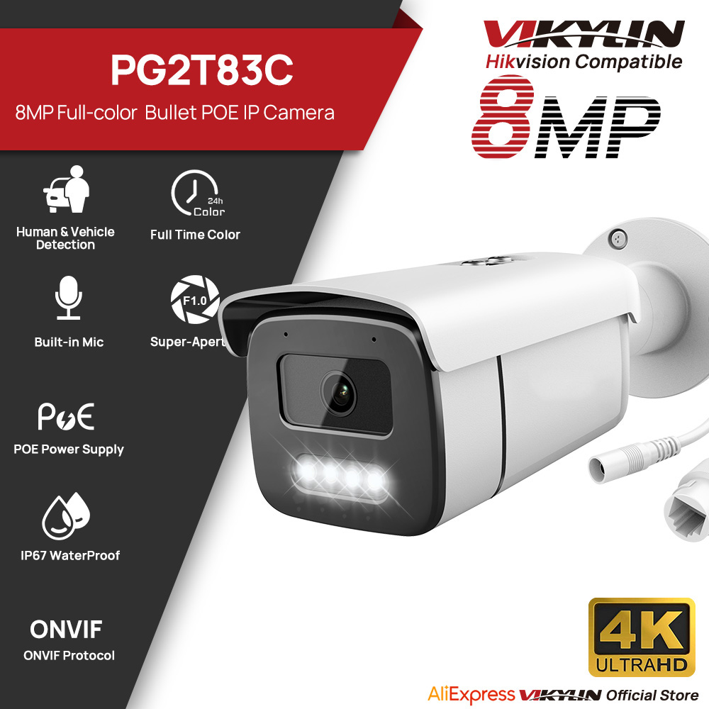 Cámara IP Vikylin de 8MP con V - Photography Urban reseña y precio
