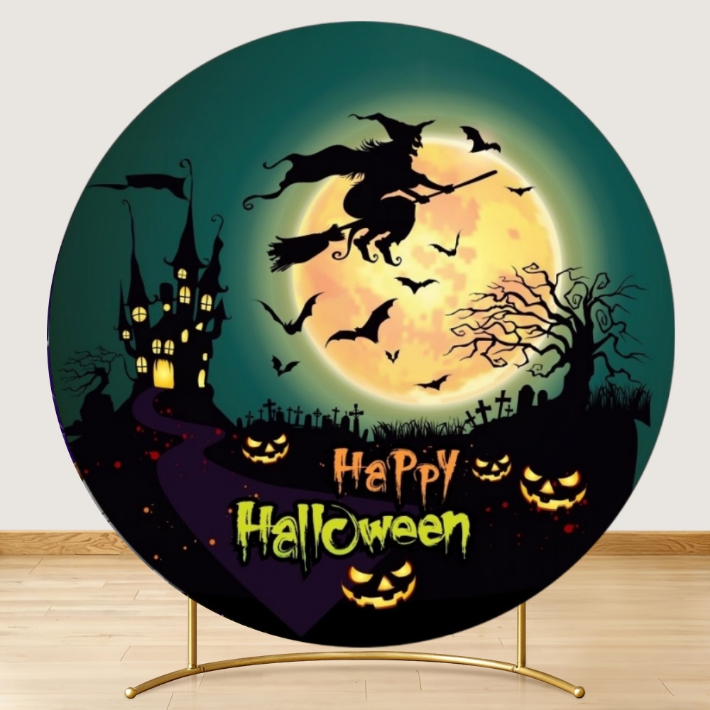 Fondo Redondo de Halloween con - Photography Trick reseña y precio