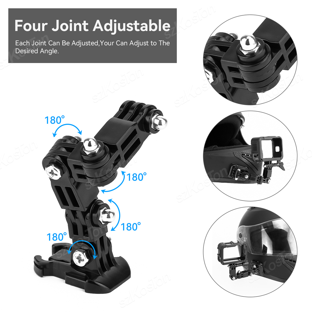 Kits de montaje de barbilla pa - Gopro Action Camera Hero 12 Black reseña y precio