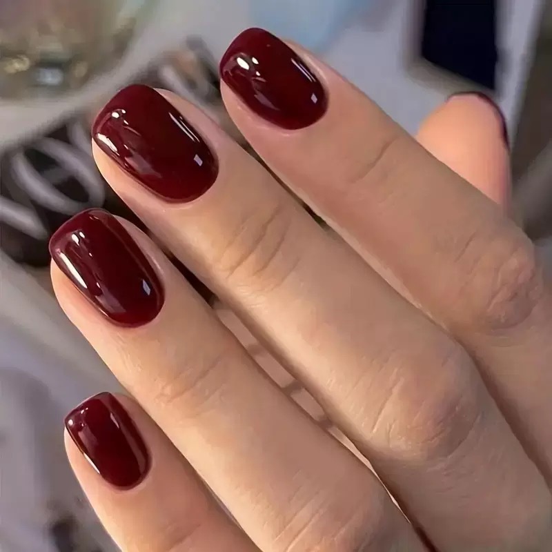 24 Uds. De uñas postizas redon - Photography Dark reseña y precio